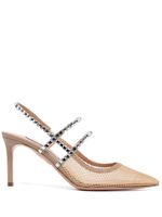 Aquazzura escarpins Martini en cuir - Tons neutres