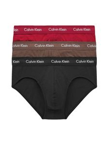 Calvin Klein - 3p Hip Brief - Cotton Stretch -