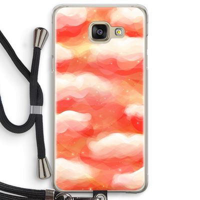 Lichte Wolken: Samsung Galaxy A5 (2016) Transparant Hoesje met koord