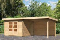 Woodfeeling | Tuinhuis Bastrup 5 met Overkapping 3,0 en Achterwand