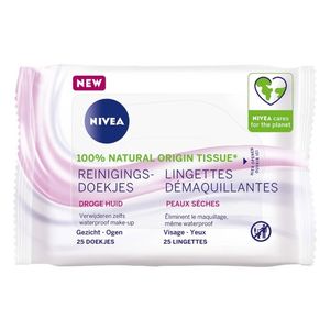 Nivea Reinigingsdoekjes Droge Huid 25ST