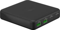 Goobay USB + USB-C snellader tafelmodel 4 poorts 65w zwart - 9550170 Goobay USB + USB-C snellader tafelmodel 4 poorts 65w zwart - 9550170
