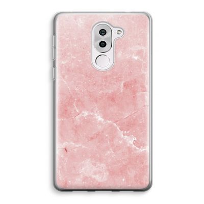 Roze marmer: Honor 6X Transparant Hoesje