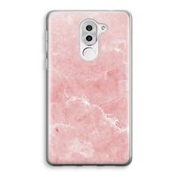 Roze marmer: Honor 6X Transparant Hoesje