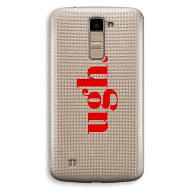 Ugh: LG K10 (2016) Transparant Hoesje