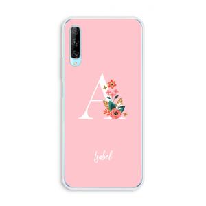 Pink Bouquet: Huawei P Smart Pro Transparant Hoesje