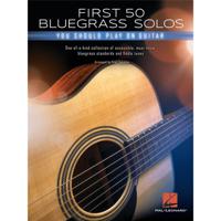 Hal Leonard First 50 Bluegrass Solos You Should Play on Guitar - thumbnail