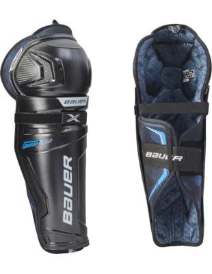 Bauer Sg X Shinguards (intermediate) 14.0"