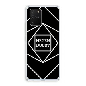 Negenduust geometrisch: Samsung Galaxy S10 Lite Transparant Hoesje