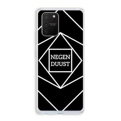 Negenduust geometrisch: Samsung Galaxy S10 Lite Transparant Hoesje