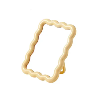 CremaWave Corrugated Desktop & Handheld Make-up Spiegel