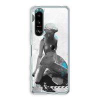 I will not feel a thing: Sony Xperia 5 III Transparant Hoesje