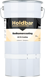 Holdbar Badkamercoating Antraciet (RAL 7016) 5 kg