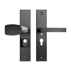 AXA 6667 Veiligheidsbeslag Edge Plus Wing-knop+kruk Blok PC55 anti-kerntrek F8 - 6667-49-18/55K