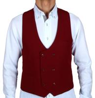 Vest Burgundy-46 - thumbnail