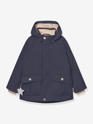 Meisjesparka voor het tussenseizoen MATALLURE MINI A TURE marineblauw
