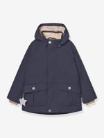 Meisjesparka voor het tussenseizoen MATALLURE MINI A TURE marineblauw