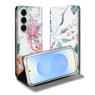 Samsung Galaxy S26 Telefoonhoesje Bird Flowers