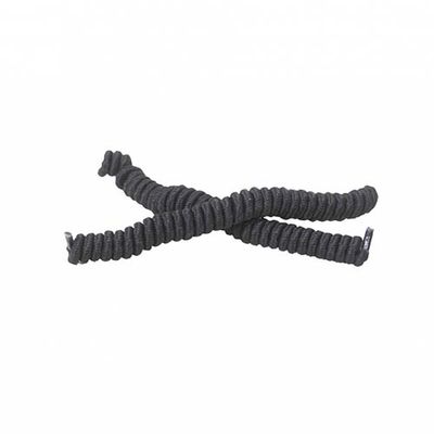Elastische krulveters zwart
