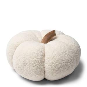 Riviera Maison RM Pumpkin Pillow white S (Ø) 28x (H) 14