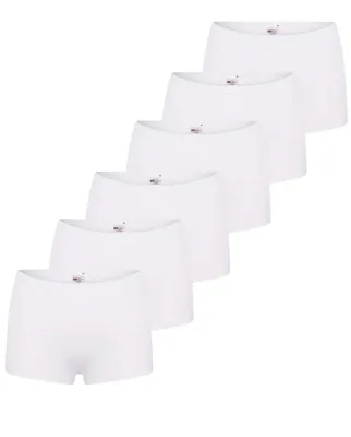 Beeren 6-pack Comfort dames boxershort katoen - Voordeelverpakking - Aanbieding - Multipack