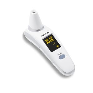 Inventum TMO430 digitale lichaams thermometer Contact Zilver, Wit Oor, Voorhoofd