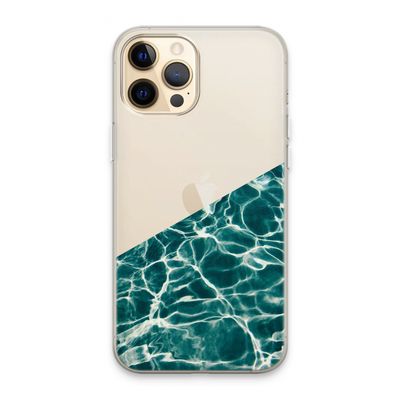 Weerkaatsing water: iPhone 13 Pro Max Transparant Hoesje