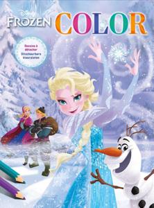 Disney Frozen Color / Disney Frozen Coloriage (Paperback)