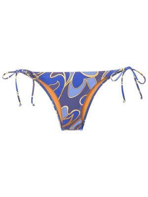 Lygia & Nanny bas de bikini Thai - Bleu