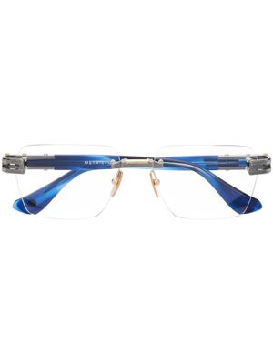 Dita Eyewear lunettes de vue à monture carrée - Bleu
