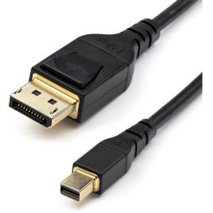 StarTech.com DP14MDPMM2MB DisplayPort kabel 2 m Mini DisplayPort Zwart