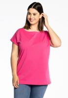Yoek T-shirt kapmouwen | Roze | Maat 50/52