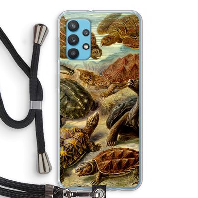 Haeckel Chelonia: Samsung Galaxy A32 4G Transparant Hoesje met koord