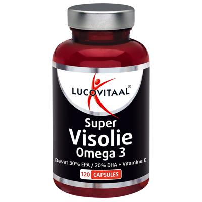 Lucovitaal Super Visolie Omega 3 120Capsules
