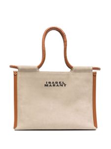 ISABEL MARANT sac cabas Toledo en coton - Tons neutres