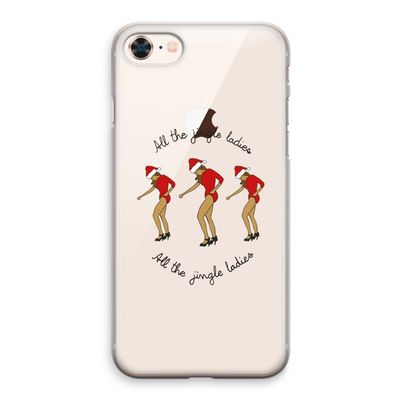 Jingle Ladies: iPhone 8 Transparant Hoesje