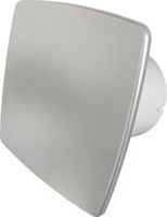 Badkamer/toilet ventilator - met timer & vochtsensor - Ø100mm - bold-line RVS - thumbnail