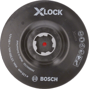 Bosch Accessoires X-LOCK Steunschijf 125 mm Haak-en-lus klithechting - 1 stuk(s) - 2608601722