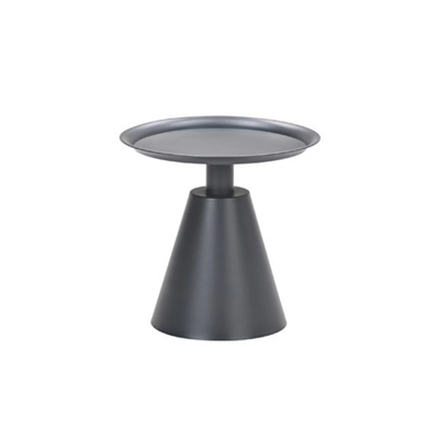 Garden Impressions Zavala Bijzettafel Carbon Black - diameter 50xH48 cm - Garden impressions