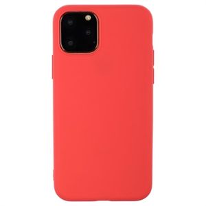 iPhone 15 Pro Max Anti-Vingerafdruk Mat TPU Hoesje - Rood