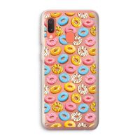 Pink donuts: Samsung Galaxy A20e Transparant Hoesje