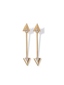 Annoushka boucles d'oreilles en or 18ct pavées de diamants