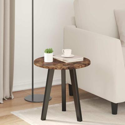 Tafelblad Gerookt eiken 40 x 40 x 1.5 cm Bewerkt hout