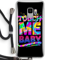 Touch Me: Samsung Galaxy S9 Transparant Hoesje met koord