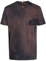 Sundek T-shirt met logoprint - Bruin - thumbnail