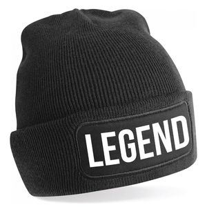 Muts legend zwart voor volwassenen - Winter accessoires