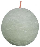 Bolsius Shine rustiek bolkaars 76 foggy green