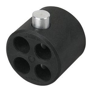 Wentex Pipe and drape 4-weg connector onderdeel
