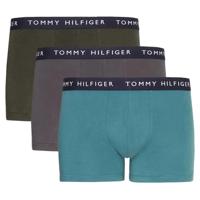 Tommy Hilfiger boxers - trunks 3-pack groen-grijs
