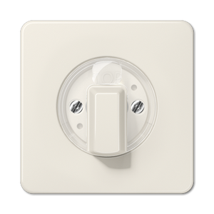 Jung CD500 bediening voor jaloezie en ventilatieschakelaar creme CD1541